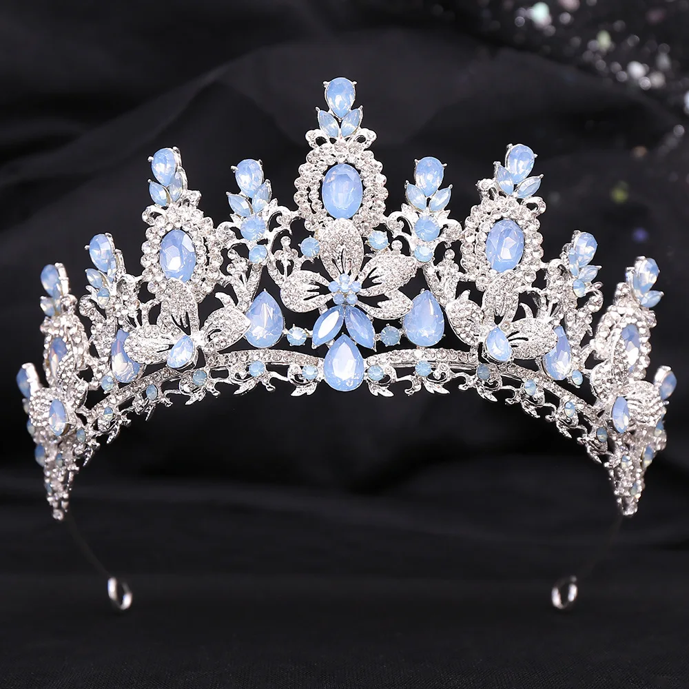 Opal Baroque Statement Tiara - Image 3
