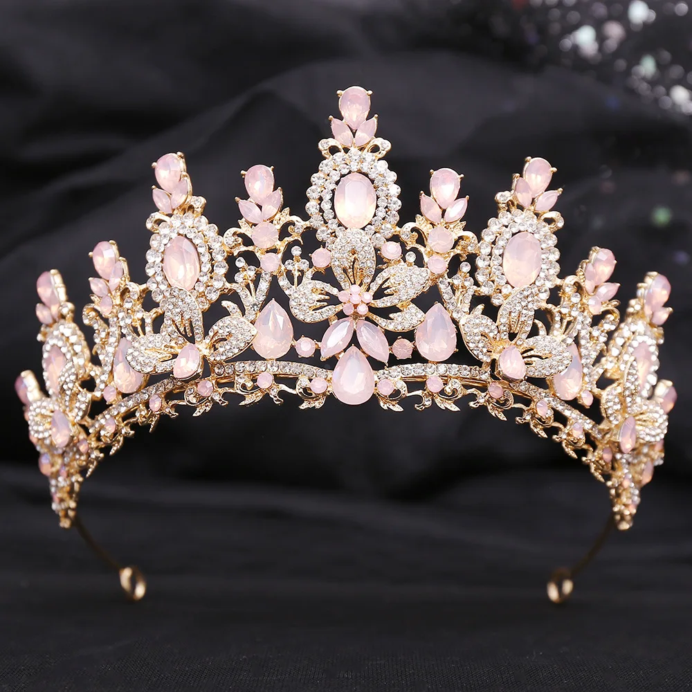 Opal Baroque Statement Tiara - Image 4