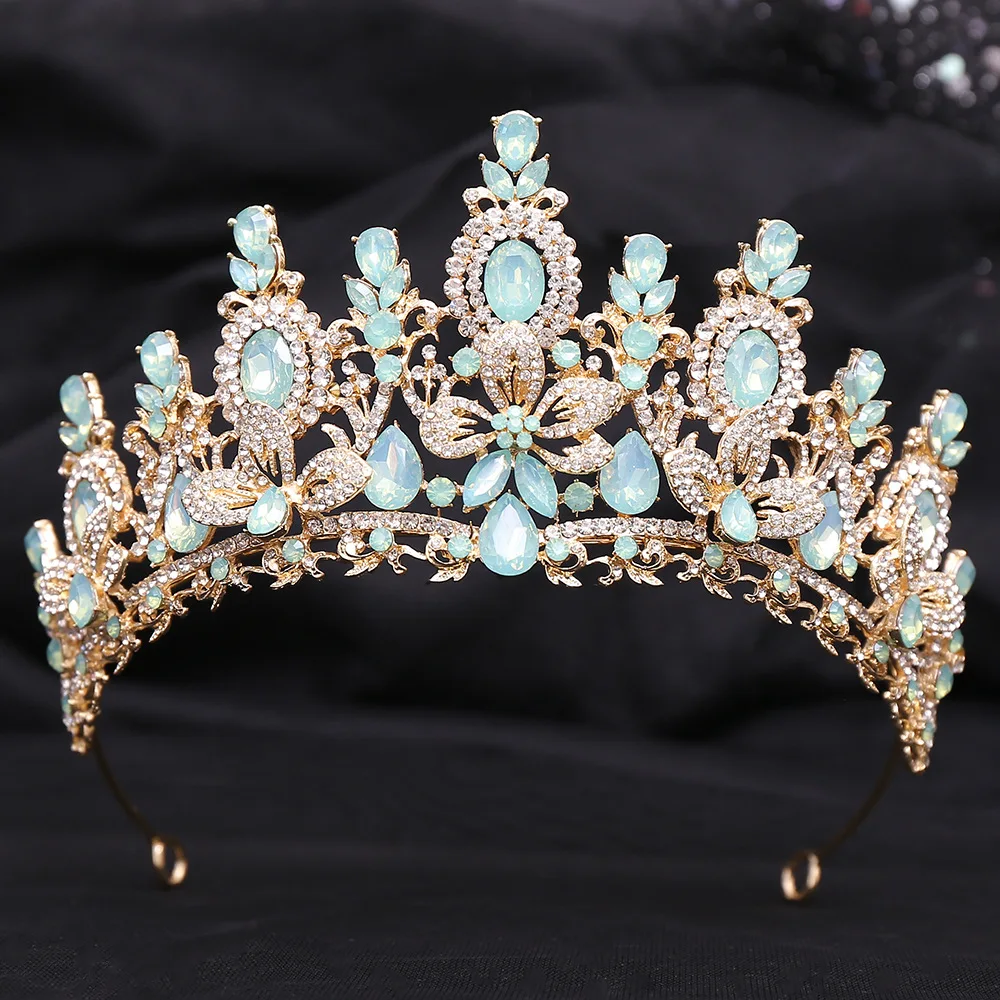 Opal Baroque Statement Tiara - Image 2