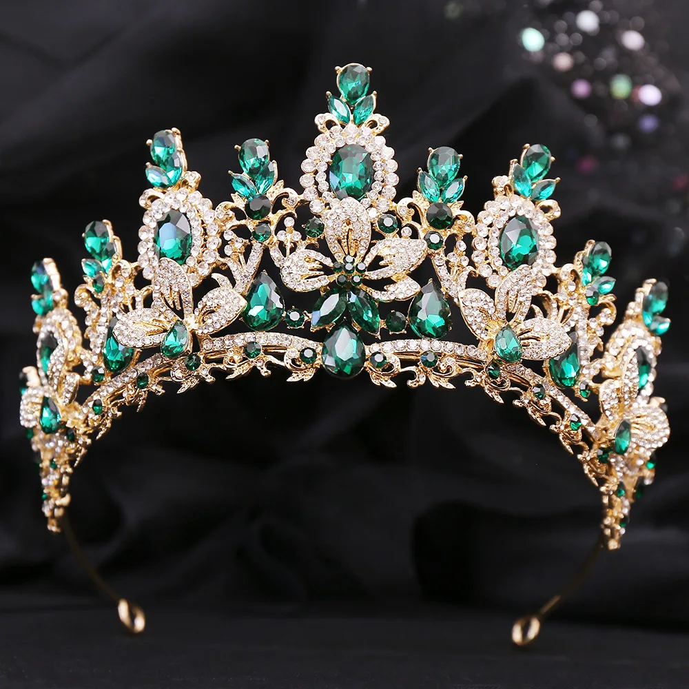 Opal Baroque Statement Tiara