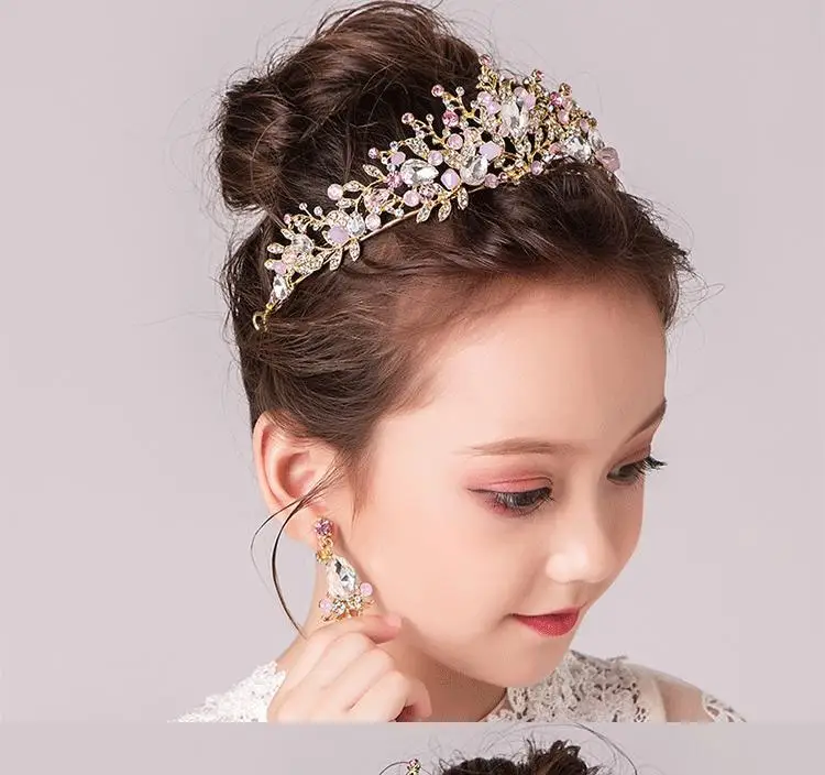 Little Princess Pearl Crystal Crown