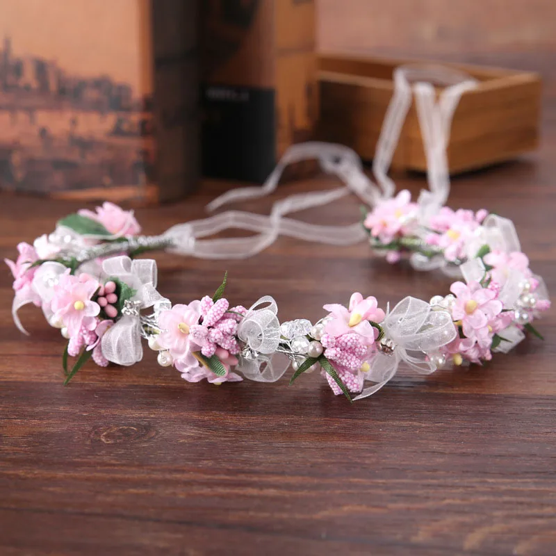Handwoven Flower Wreath Crown