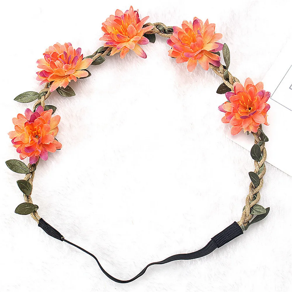 Boho Bride Flower Crown