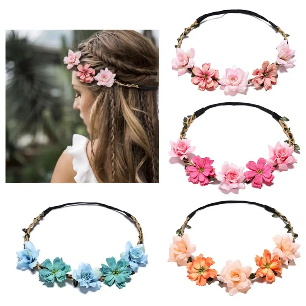 Boho Bride Flower Crown