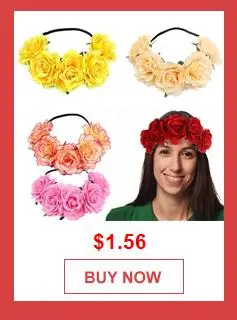 Whimsical Bride Flower Crown