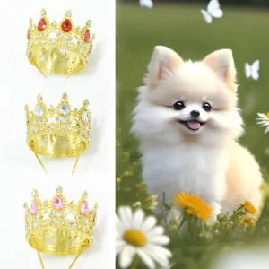Royal Pet Crown Headband