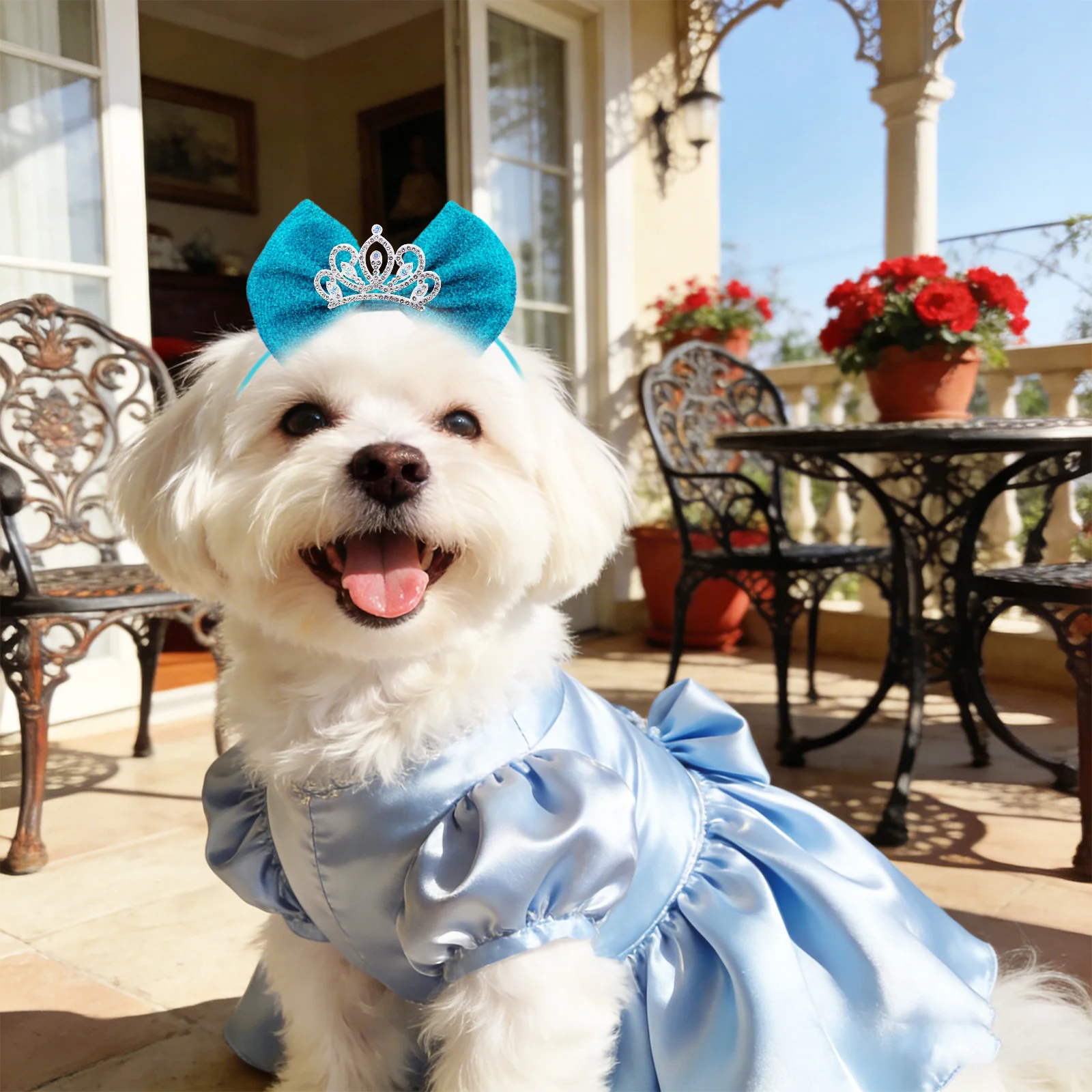 Diamond Sparkle Dog Bow - Image 5