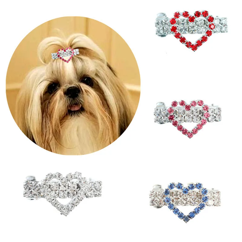 Sparkle Crystal Pet Crown Clip - Image 3