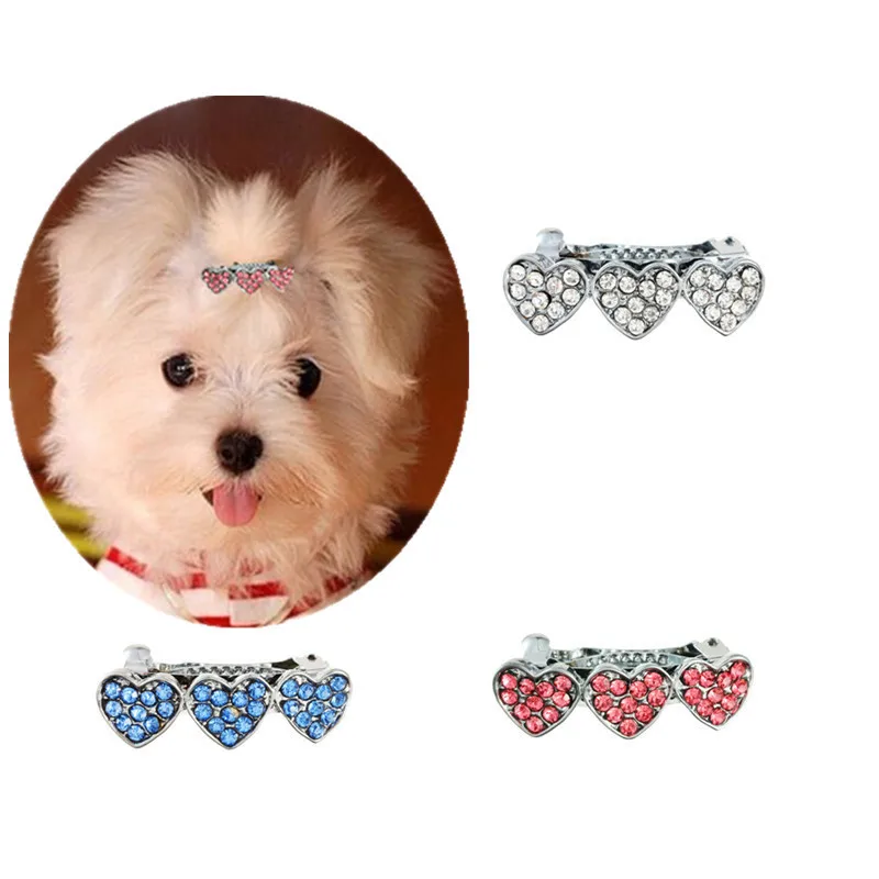 Sparkle Crystal Pet Crown Clip