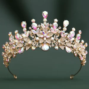 Elegant Garden Flower Tiara