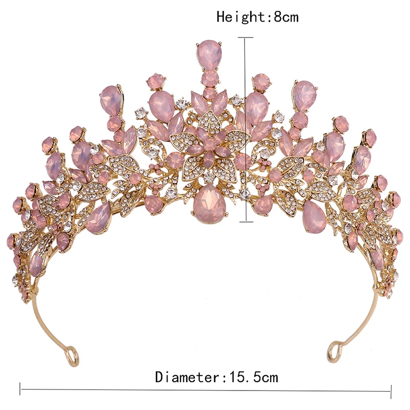 Elegant Garden Flower Tiara