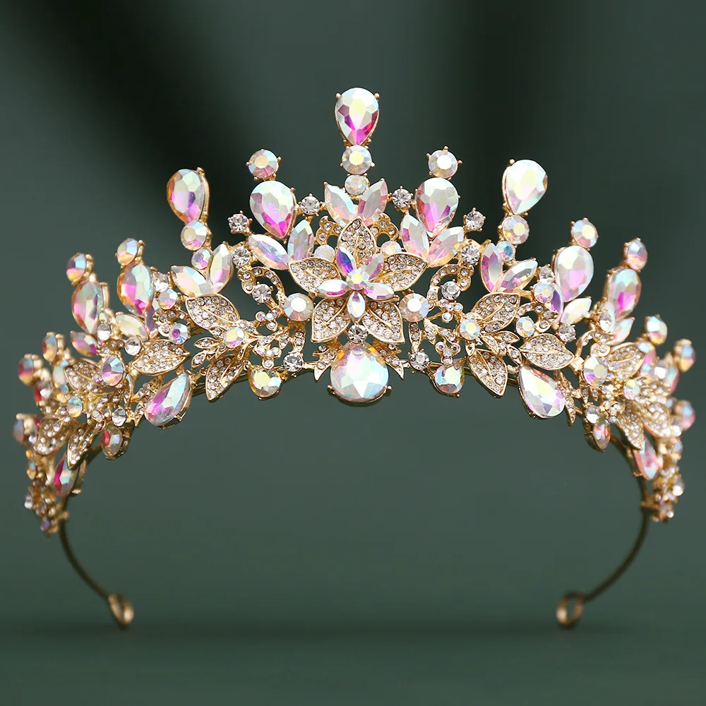 Elegant Garden Flower Tiara