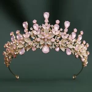 Elegant Garden Flower Tiara
