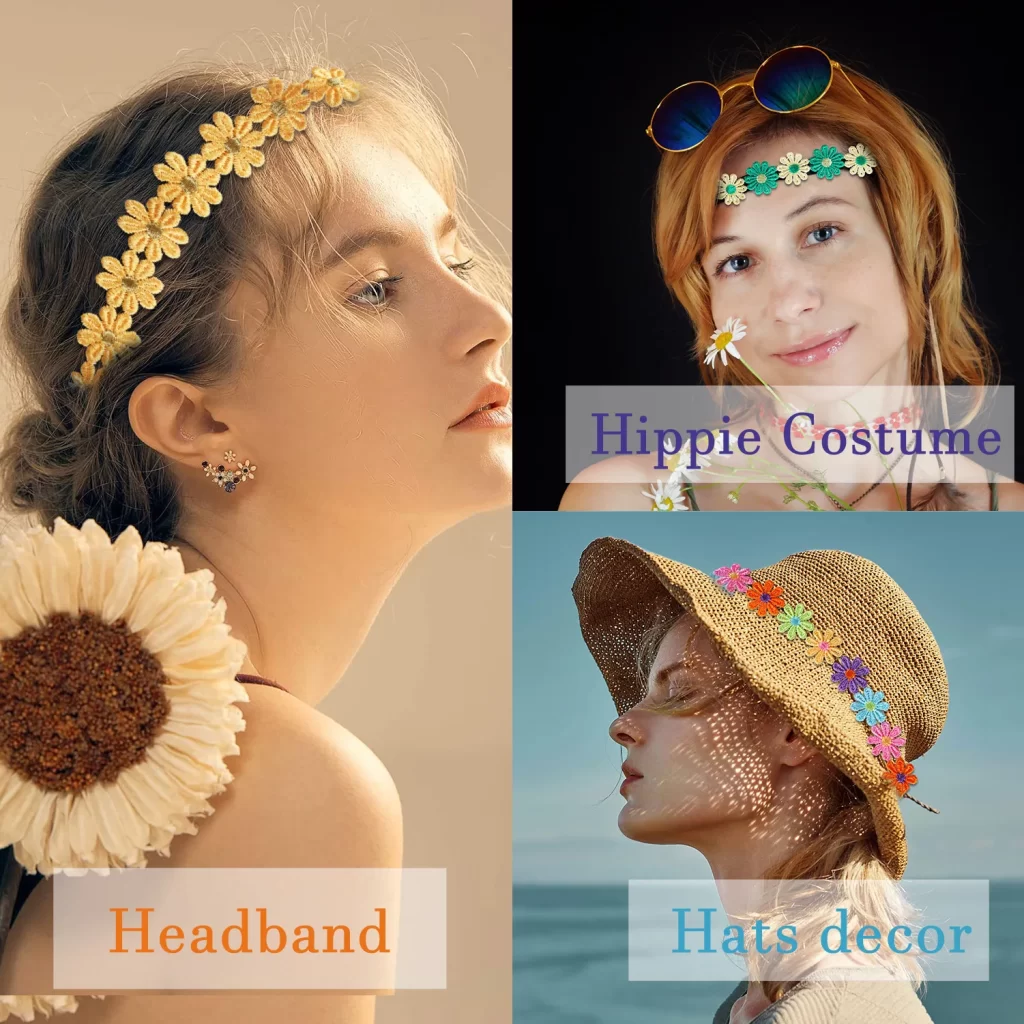 Sunny Daisy Flower Crown