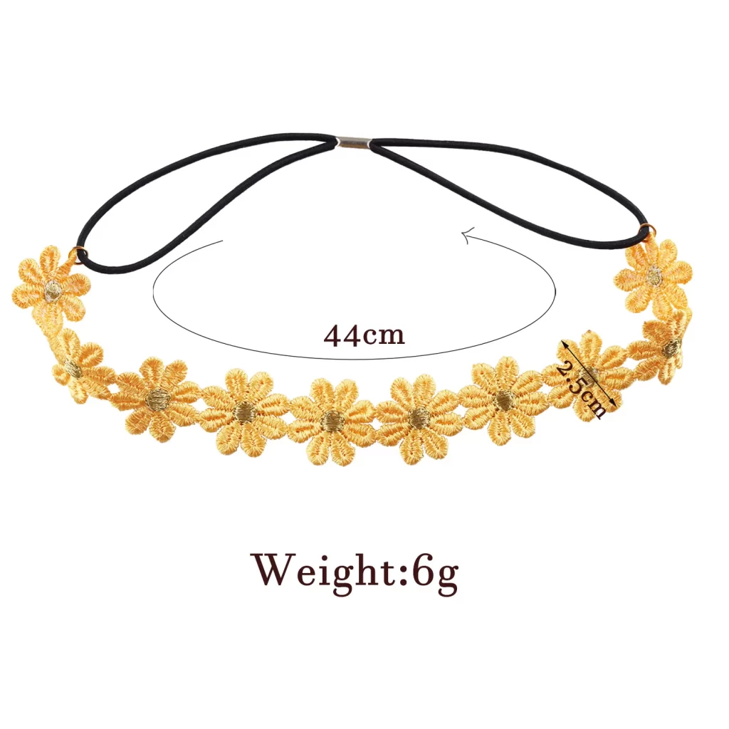 Sunny Daisy Flower Crown